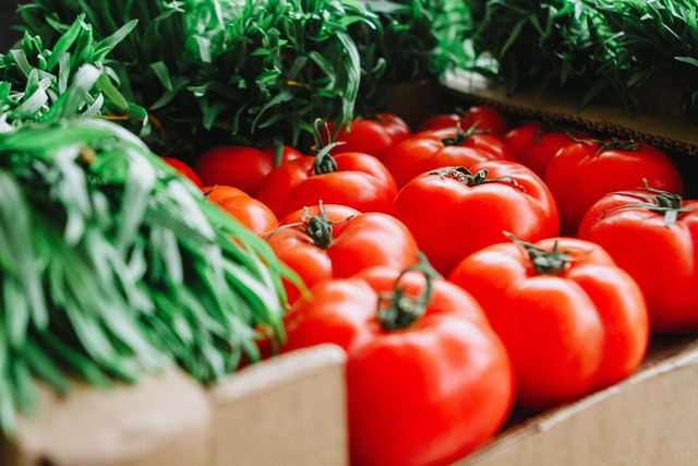 juicing with tomatoes
